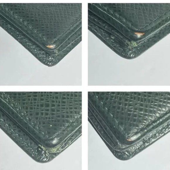 Louis Vuitton Vintage Tiaga Green Square Box Coin Wallet Holder - Picture 7 of 9